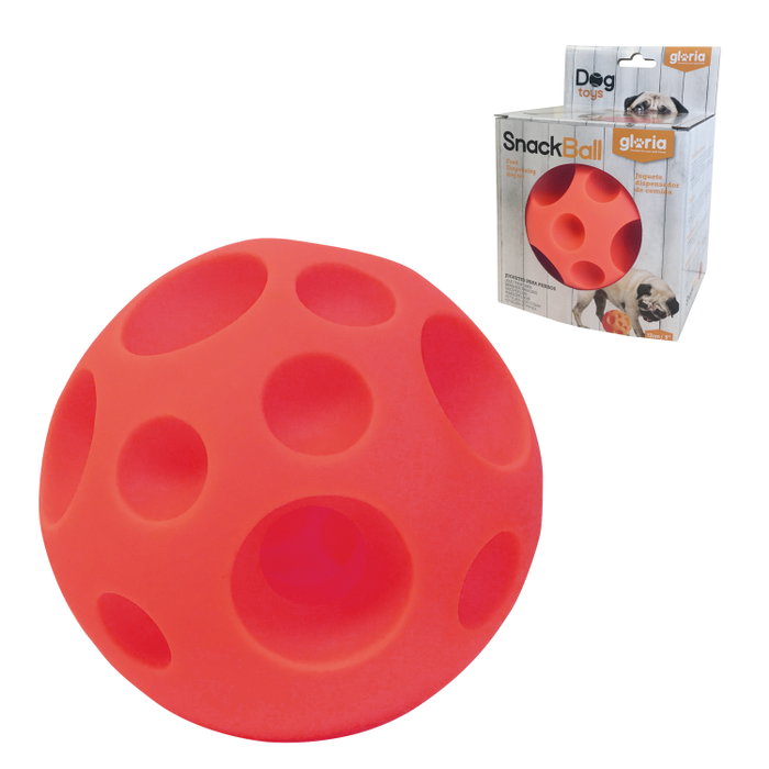 Juguete para perros Gloria Dispensador Golosinas Goma (12 cm)