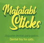 Gloria Sticks Matatabi Bolsa 5 Unidades Cuidado Dental Natural para Gatos