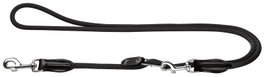 Hunter Correa Ajustable Freestyle 200 cm Negro Resistente para Perros