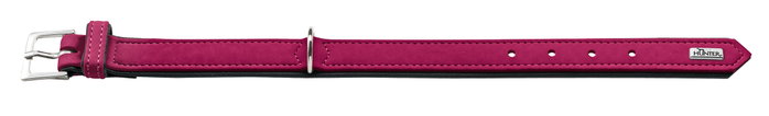 Hunter Collar Softie 36-44 cm Rosa Frambuesa Cuero Artificial Flexible
