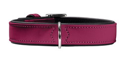 Hunter Collar Softie 36-44 cm Rosa Frambuesa Cuero Artificial Flexible