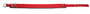 Hunter Collar Neopreen Reflect Nylon Acolchado 44-51 cm 45 mm Rojo