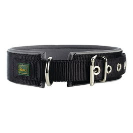 Collar para Perro Hunter Neoprene Reflect Negro (44-51 cm)