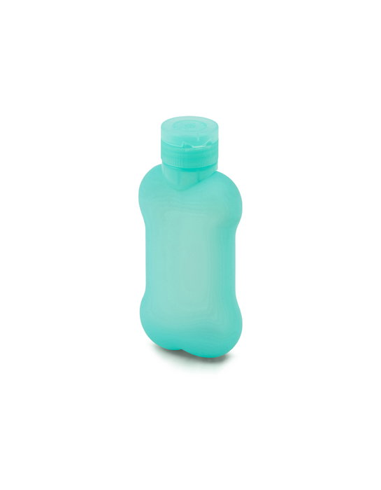 Botella United Pets Bon Ton Pi Aguamarina Silicona 100 ml Botella United Pets Bon Ton Pi Aguamarina Silicona 100 ml