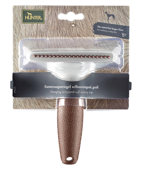 Hunter Peine De Curry Antienredos-Autolimpiable L (Set de 3)