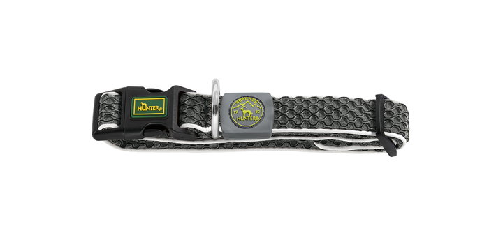 Hunter Collar Hilo Vario Basic M Antracita 33-50cm Hunter Collar Hilo Vario Basic M Antracita 33-50cm