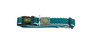 Hunter Collar Hilo Vario Basic S Turquesa para Perro, Ajustable 30-43 cm, Transpirable y Ligero con Efecto Refrescante