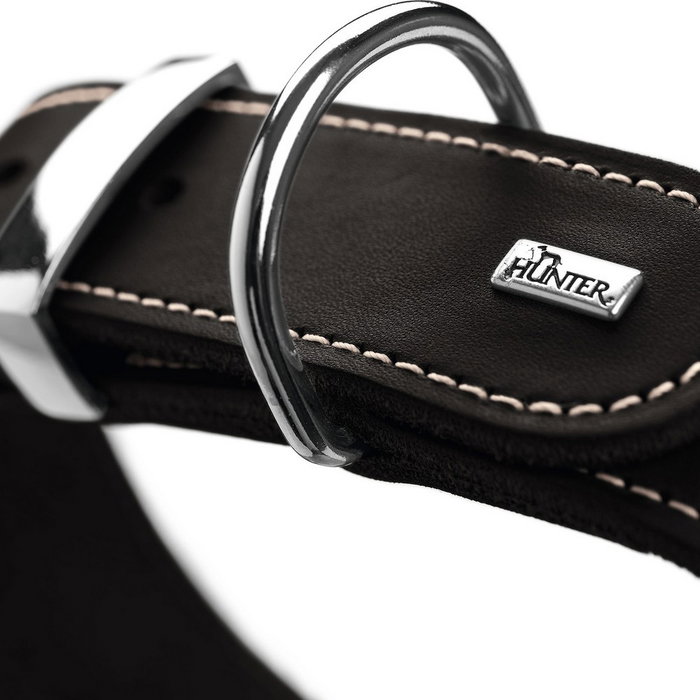 Hunter Collar Aalborg Special Negro 40-48cm