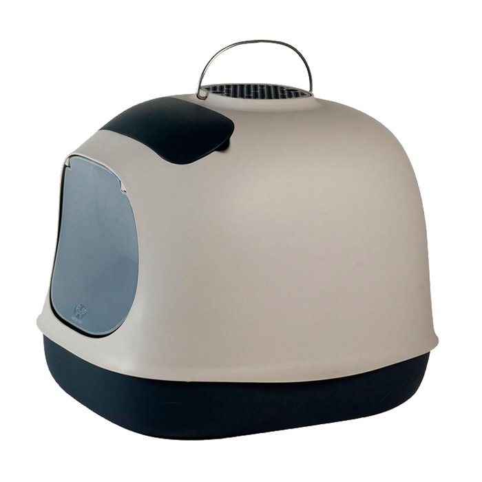 United Pets Bandeja para Gatos Cubierta Minú Gris Polipropileno 40x50 cm United Pets Bandeja para Gatos Cubierta Minú Gris Polipropileno 40x50 cm