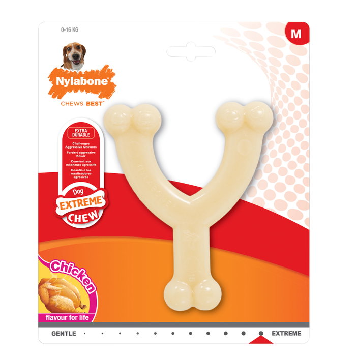 Nylabone Extreme Chew Wishbone M (Set de 72) Nylabone Extreme Chew Wishbone M (Set de 72)