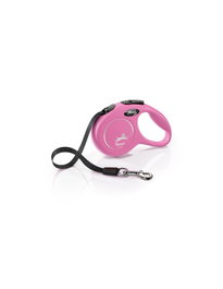 Flexi Cinta Rosa 3M XS 12 kg Correa para Perro