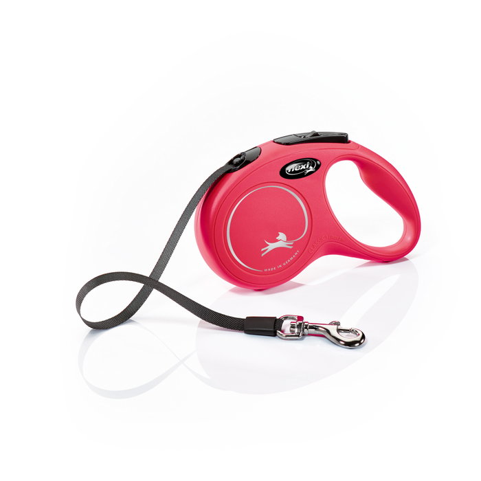 Flexi Classic Cinta Roja de 5m para hasta 15kg