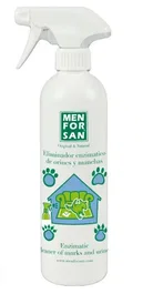 Menforsan Eliminador Enzimático de Orín y Manchas 500 mL para Perros y Gatos