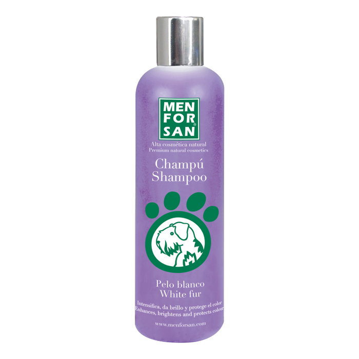 Men For San Champú para Perro Pelo Blanco 300 ml