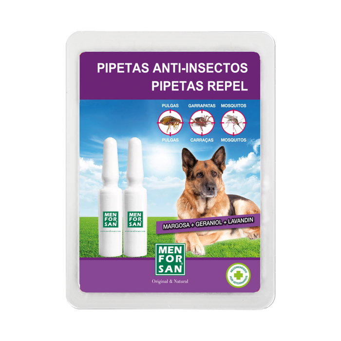 Men For San Pipetas perro ant-insectos 2 u