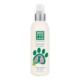 Men For San Antiestrés Gato 125 mL Calmante Natural para Reducir Ansiedad y Estrés