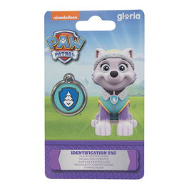 Pawpatrol Placa Identificación Everest M Acero Inoxidable Esmaltado