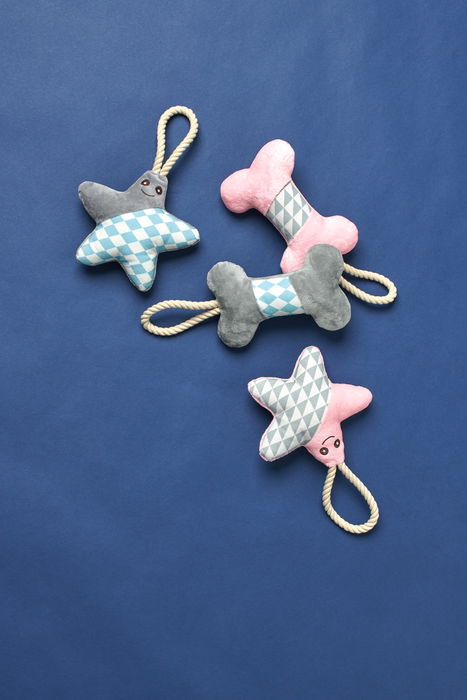 Juguete Para Perro Salima Star Gris