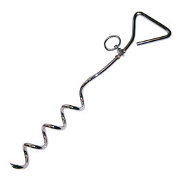 Gloria Estaca De Amarre Metálica 40 cm Acero Cromado