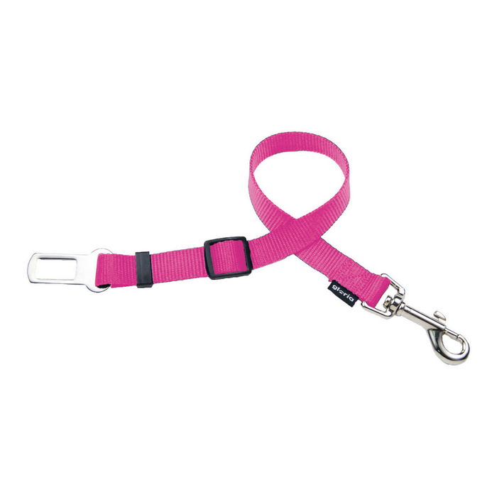 Gloria Enganche de Cinturón para Perro - Nylon Reforzado, 20 mm x 45 cm, Rosa Gloria Enganche de Cinturón para Perro - Nylon Reforzado, 20 mm x 45 cm, Rosa