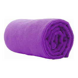 Bifull Pack de 10 Toallas de Microfibra Morada