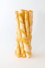 Snackys Palitos Masticables Rawhide para Perro Sabor Mango 24 Unidades 12 cm
