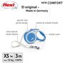 Flexi Flexi Comfort XS Cinta 3m Azul hasta 12kg