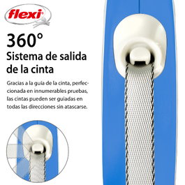 Flexi Flexi Comfort XS Cinta 3m Azul hasta 12kg