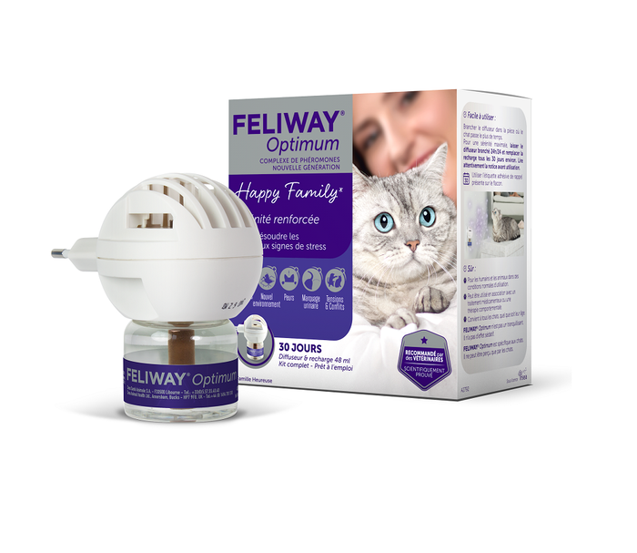 Feliway Optimum Difusor + Recambio 48 ml Feliway Optimum Difusor + Recambio 48 ml