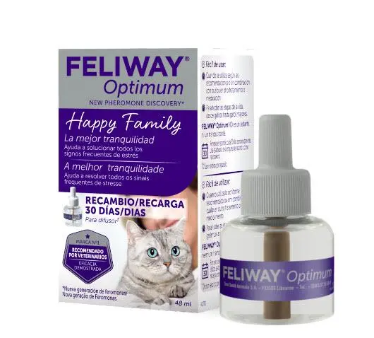 Feliway Optimum Recambio 48 ml