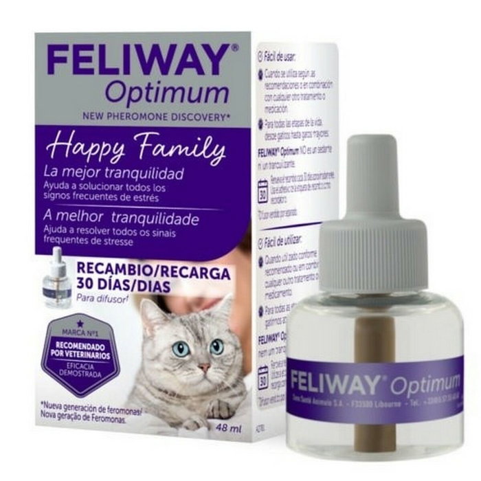 Feliway Optimum Recambio 48 ml