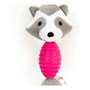 Gloria Zar Bell Juguete Peluche Interactivo para Perro con Doble Diversión: Squeaker y Barriga de Goma Resistente - Ideal para Morder y Jugar