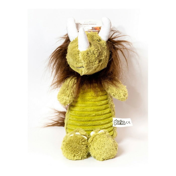 Peluche para perros Gloria Verde Ocre Poliéster Polipropileno Monstruo