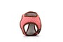 Gloria Petral para Perro Puntos Rosa XS Cuello 17-22 cm Pecho 20-25 cm Malla Transpirable Acolchado Ajuste Velcro Cierre Rápido
