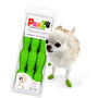 Pawz Botas Para Perro Verde Talla Tiny Impermeables Goma Natural Biodegradables Flexibles