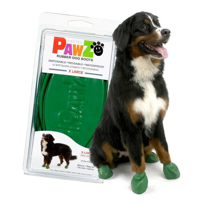 Pawz Botas Para Perro Verdes Talla XL - Paquete de 12 Unidades Pawz Botas Para Perro Verdes Talla XL - Paquete de 12 Unidades