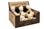 Snackys Nudos Masticables para Perro Piel de Vacuno 15-17 cm 10 Unidades