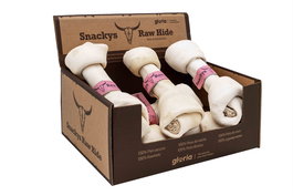 Snackys Nudos 20-23 cm Masticable para Perro 6 Unidades