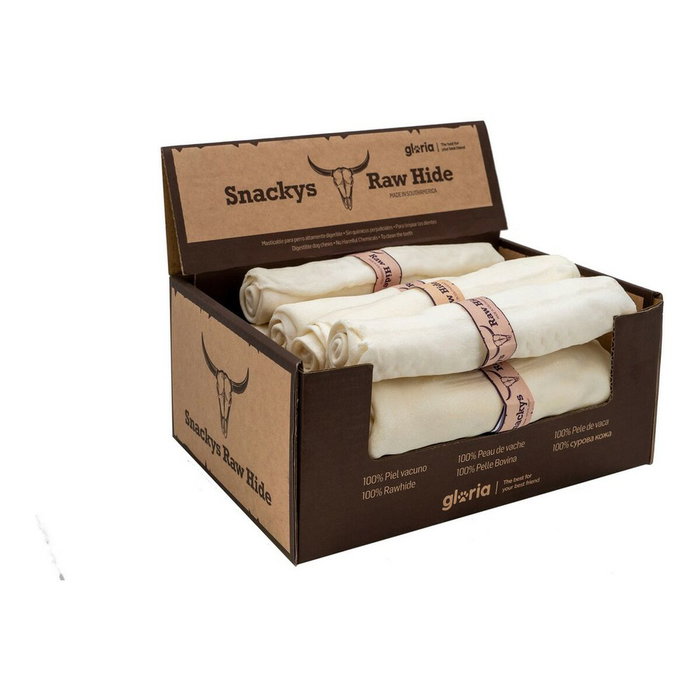 Snackys Snackys Rawhide Masticable Rollo 20-23cm (12 unidades) Snackys Snackys Rawhide Masticable Rollo 20-23cm (12 unidades)