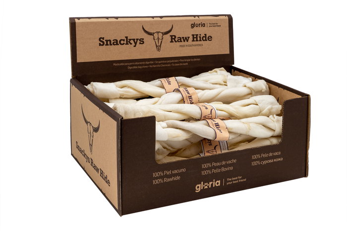 Snackys Rawhide Masticable Twin Stick para Perro 1,8x25 cm 20 Unidades Piel de Vacuno Snackys Rawhide Masticable Twin Stick para Perro 1,8x25 cm 20 Unidades Piel de Vacuno