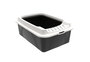 Rotho Mypet Bonnie Caja de arena con bordes Negro