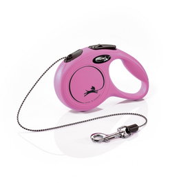 Flexi Classic XS Cordon 3m Rosa