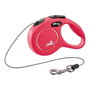 Flexi Classic Correa extensible para gatos, 3m, Rojo