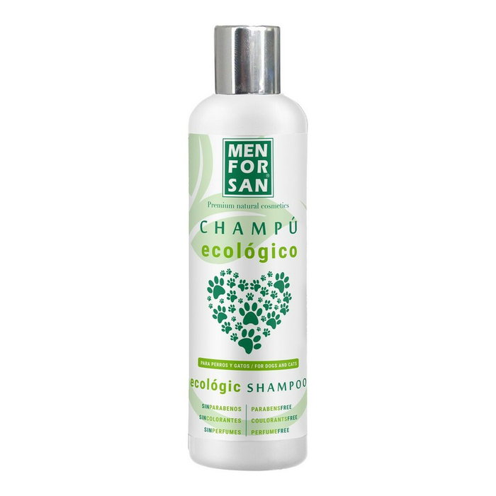 Men For San Champú Ecológico Concentrado 1 L para Perros con Piel Sensible