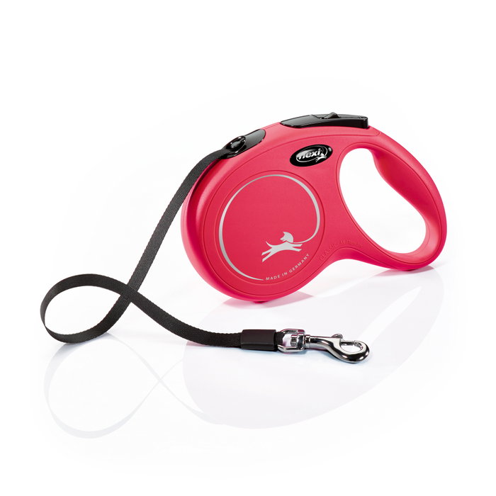 Flexi Classic M Cinta Rojo 5m hasta 25kg