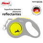 Flexi New Neon Amarillo con Cinta de 5m Talla S hasta 15kg