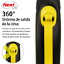 Flexi New Neon Amarillo con Cinta de 5m Talla S hasta 15kg