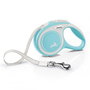 Flexi Flexi Comfort Correa extensible de cinta de 3m, Azul claro, XS