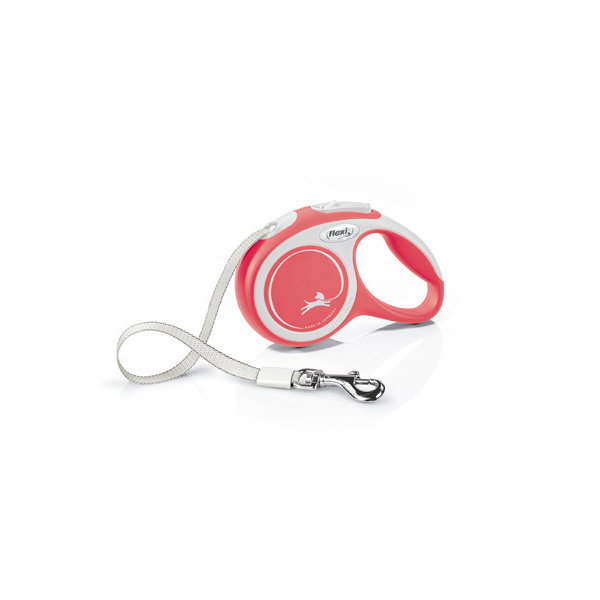 Flexi New Comfort Rojo con Cinta de 3m Talla XS hasta 12kg Flexi New Comfort Rojo con Cinta de 3m Talla XS hasta 12kg