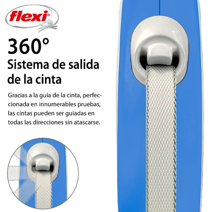 Flexi Flexi Comfort Cinta Azul 5m para hasta 15kg
